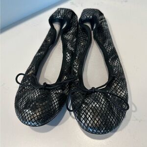 Italian Leather Ballerinas (Size 5)